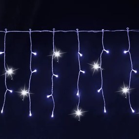 Aigostar - Ghirlandă LED de Crăciun pentru exterior, 200 LED, 8x0,4 m, IP44, alb rece
