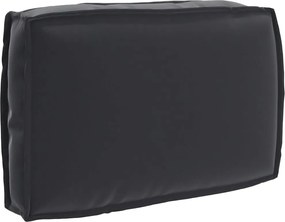 vidaXL Pernă Negru 60 x 40 x 12 cm Material Oxford