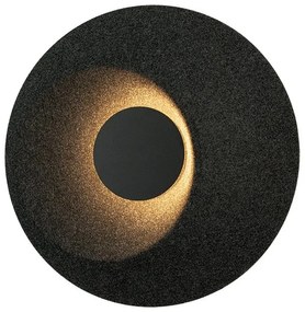 Aplica LED design modern decorativ ACOUSTIC gri inchis, negru ZB-25180