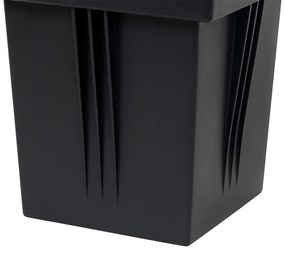 Spot luminos inteligent de sol negru reglabil IP65 incl. Wifi GU10 50mm - Oneon