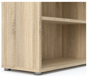 Bibliotecă modulară cu aspect de lemn de stejar 89x222 cm Prima – Tvilum