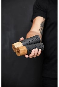 Set de râșnițe de sare și piper negru 2 buc. din ceramică Gastro Black – Bitz