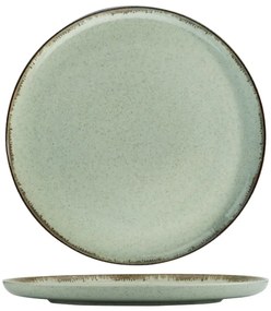 Set veselă 24 piese din porțelan Kütahya Porselen Pearl, verde