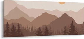 Tablou - Munții Maro N⁰1 (120x50 cm)