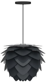 Abajur modern Aluvia 40cm, antracit