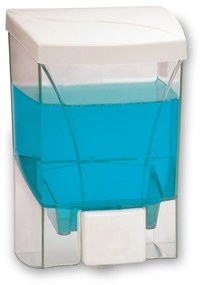 Dozator de sapun lichid Lisa, ZLN4308 Alb,1000 ml, cu suport pentru perete