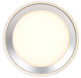 Plafoniera LED pentru baie design modern, 3-step MOODMAKER, IP44, LANDON 8 alb