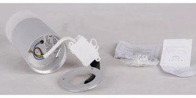 Spot TUBA 1xGU10/15W/230V gri/alb