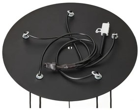 Lustră pe cablu Jupiter 2017 ALAS 5xGU10/10W/230V auriu/negru