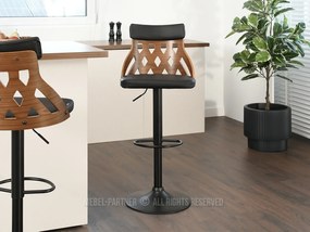 Scaun Henriette (nuc închis + negru). 1110614