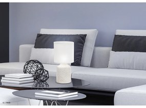 Veioză crem cu abajur textil (înălțime 32 cm) Iner – Candellux Lighting