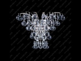 Aplica de perete cristal Bohemia N27 555/02/4
