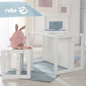 Bancă de copii albă Country Style – Roba