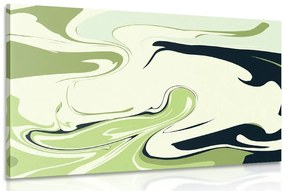 Tablou model abstract de materiale în verde