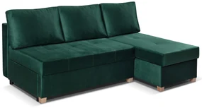 Canapea trei locuri Mike (verde) D. 1025891