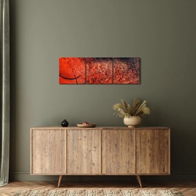 Tablou - Meci de baschet (cu ceas) (90x30 cm)