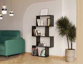 Raft lemn masiv Egurro - Black