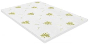 Topper saltea Green Future Aloe Vera Free Air Memory 120x200 cm