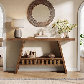 MAM17 - Masa Consola, 159 cm, masuta hol, living, dining, dormitor - Maro