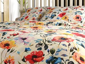Lenjerie de pat din bumbac FLOREEN crem Dimensiune lenjerie de pat: 2 buc 70 x 90 cm | 200 x 220 cm