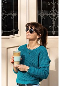 Cană termos verde-mentă 600 ml Fuori – Vialli Design