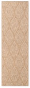 Covor tip traversă pentru interior și exterior bej/fildeș 80x250 cm Duet Liora – NORTHRUGS