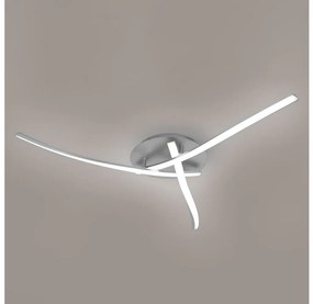 Brilagi - Plafonieră LED STRIPES, 24W/230V, argintie