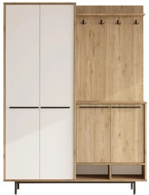 Panou hol Opuntia 1 (Stejar + Alb) . 1102436