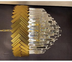 Lustră pe lanț Zuma Line 23910/9 LYON 9xE14/40W/230V auriu