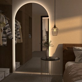 Oglindă atipică cu iluminare LED G9