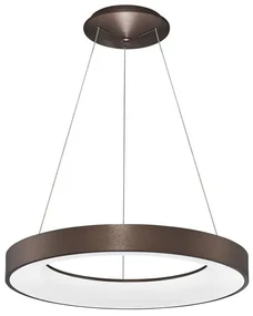 Lustra LED design modern circular RANDO THIN cafenie 3000K NVL-9453455