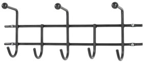 Cuier de perete negru din metal Barato – Spinder Design