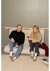 Canapea în culoare naturală extensibilă cu tapițerie din in 135 cm Hooked – Karup Design