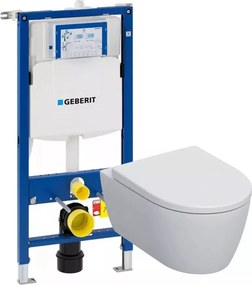 Pachet vas wc suspendat Geberit iCon si rezervor wc cu cadru incastrat Geberit Duofix Sigma UP320