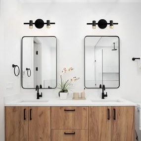 Aplica de perete pentru baie, Protectie IP44 Kadir 2L