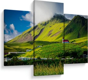 Tablou cu peisaj montan (90x60 cm)