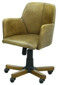 Scaun de birou galben ✔ model SKY