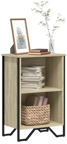 vidaXL Bibliotecă, stejar sonoma, 50x31x74,5 cm, lemn prelucrat