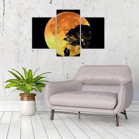 Tablou cu umbre în lumina lunii (90x60 cm)