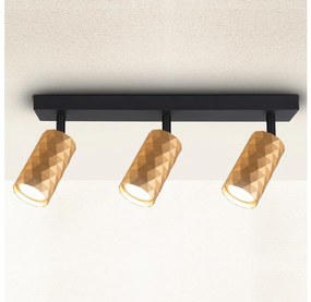 Brilagi - Spot SELE DIAMANT 3xGU10/30W/230V auriu