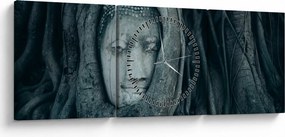 Tablou - Fața Thailandeză (cu ceas) (90x30 cm)