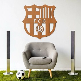 DUBLEZ | Sticker FC Barcelona din lemn