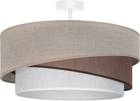 BRILAGI - Lustră aplicată ARROW 1xE27/60W/230V Ø 45 cm bej/maro/alb