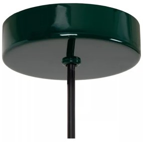 Lustră pe cablu Lucide 74417/01/33 MACARONS 1xE27/40W/230V d. 24,5 cm verde