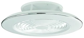 Lustra LED Smart cu Ventilator si telecomanda ALISIO alb