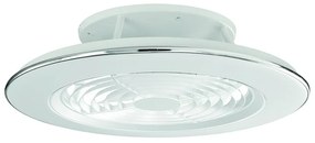 Lustra LED Smart cu Ventilator si telecomanda ALISIO alb