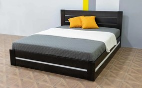 Pat lemn masiv Antico Lotus Fag Personalizabil - 180x200