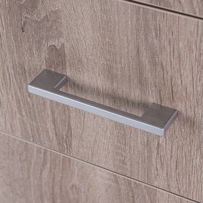 Comodă Miami cu 4 sertare 80x92 cm stejar York-stejar York