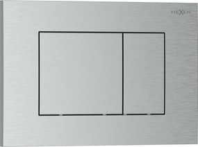 Mexen Tex 02 buton de spălare, nichel periat - 6102-10