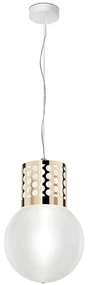 Lustra design Glam Retro realizata manual Atmosfera Gold
